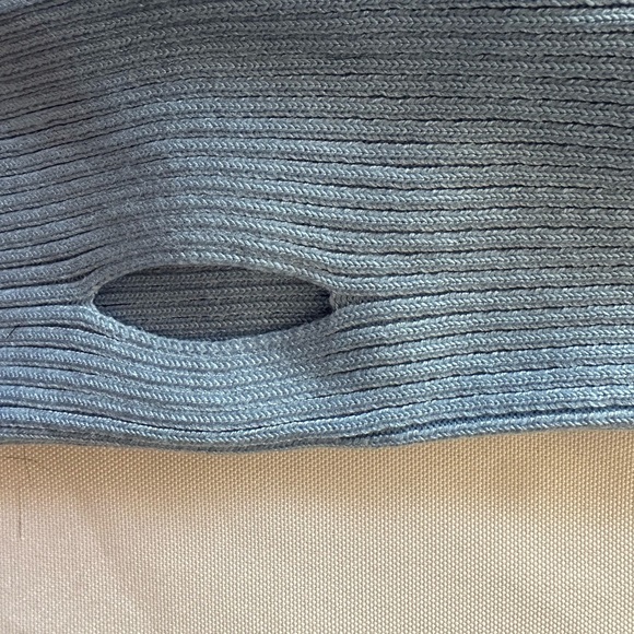 Winter long sleeve crop top and long pleated skirt. Sweater dress set. Size XL - Picture 5 of 6